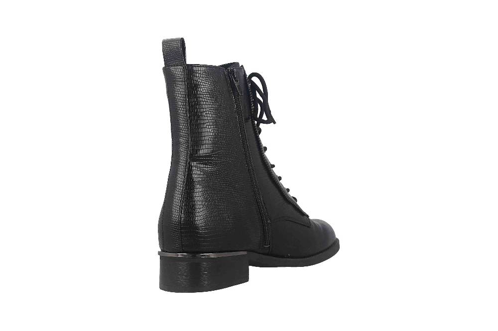 Fitters Footwear Stiefel In Übergrößen Schwarz 2232646 Viola Black Große Damenschuhe