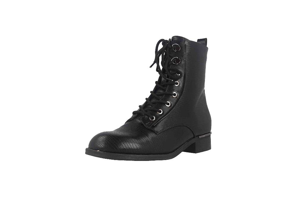 Fitters Footwear Stiefel In Übergrößen Schwarz 2232646 Viola Black Große Damenschuhe