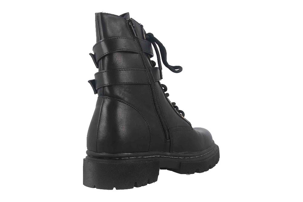 Fitters Footwear Stiefel In Übergrößen Schwarz 2AC3805 Tatia Black Große Damenschuhe