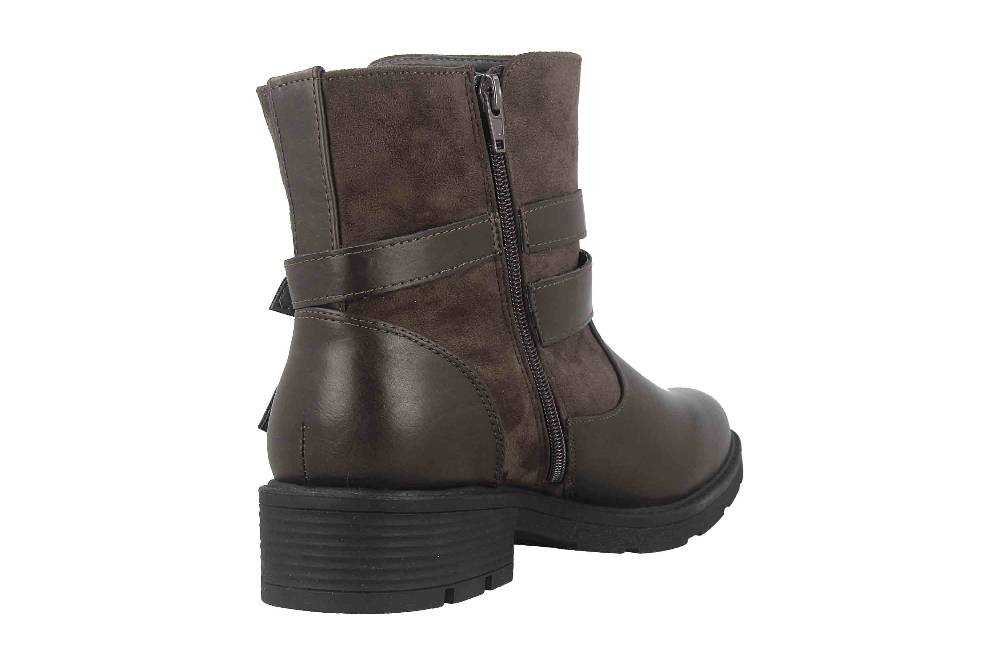 Fitters Footwear Stiefeletten In Übergrößen Grau 2237218 Laia Grey Große Damenschuhe