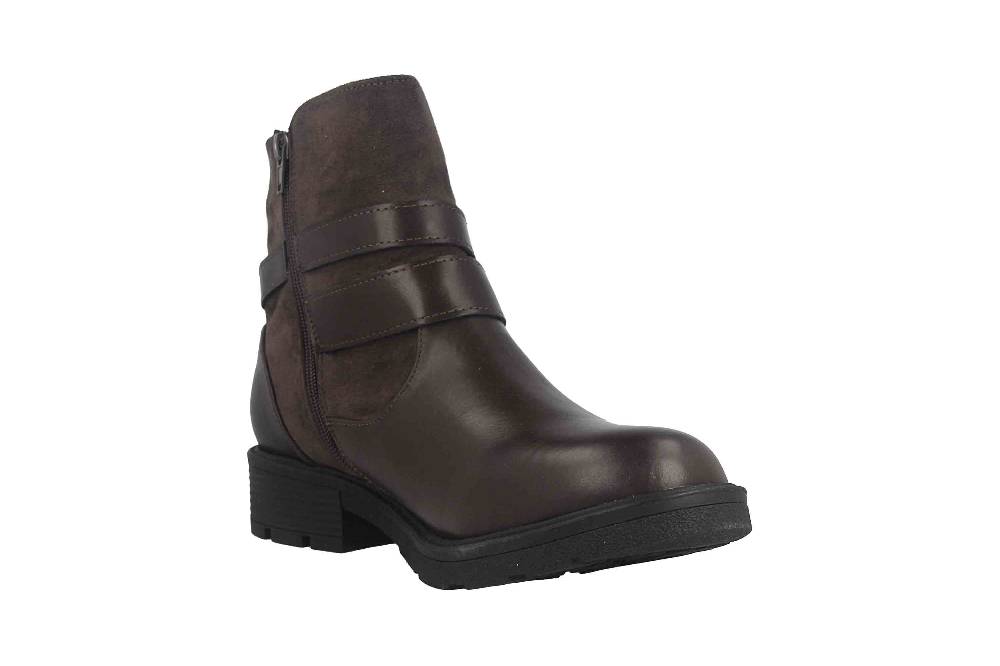 Fitters Footwear Stiefeletten In Übergrößen Grau 2237218 Laia Grey Große Damenschuhe