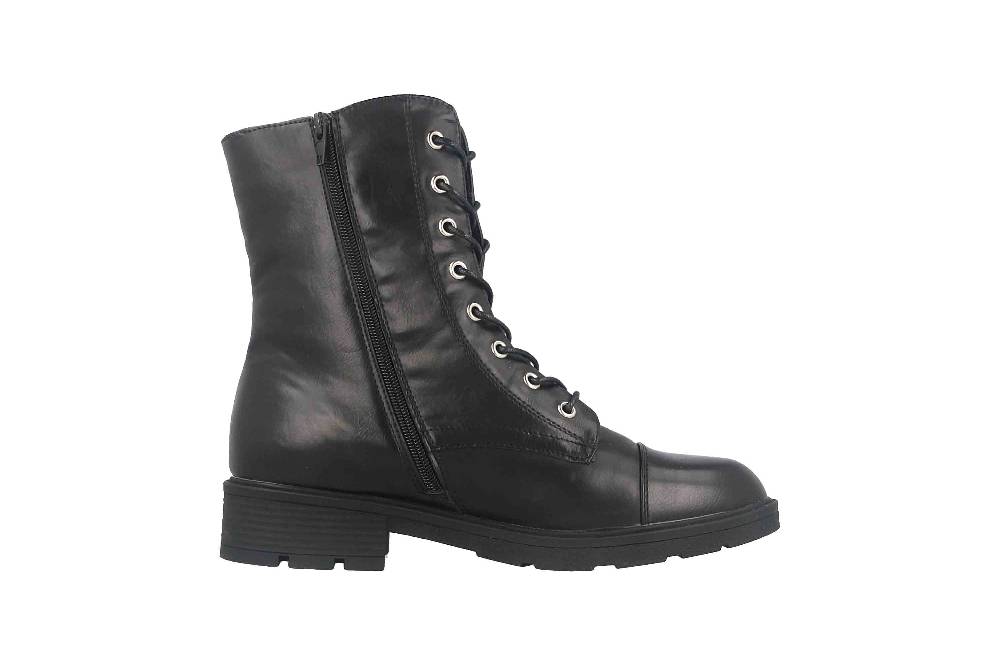 Fitters Footwear Stiefeletten In Übergrößen Schwarz 2239215 Tamara Black Große Damenschuhe