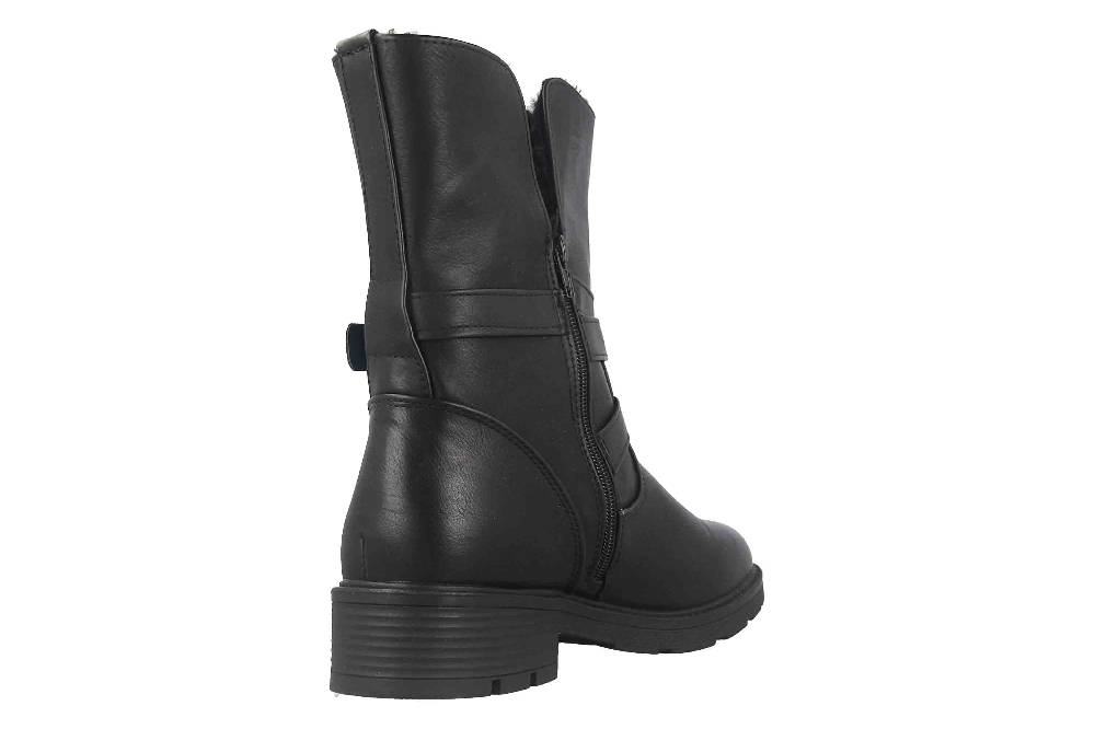 Fitters Footwear Stiefeletten In Übergrößen Schwarz 2237215 Nicola Black Große Damenschuhe