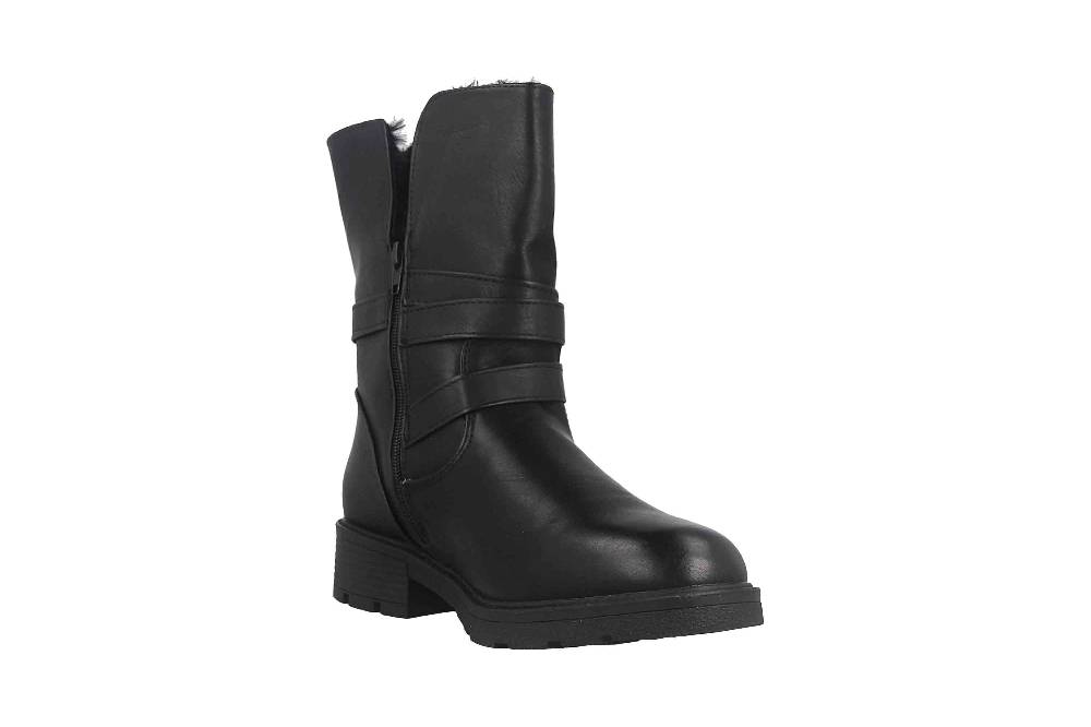 Fitters Footwear Stiefeletten In Übergrößen Schwarz 2237215 Nicola Black Große Damenschuhe