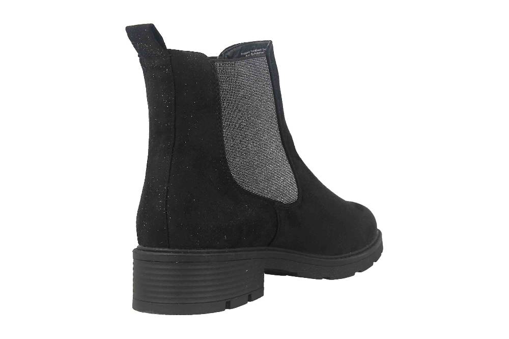 Fitters Footwear Stiefeletten In Übergrößen Schwarz 2237210 Mena Black Große Damenschuhe