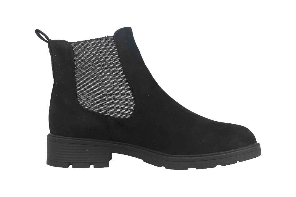 Fitters Footwear Stiefeletten In Übergrößen Schwarz 2237210 Mena Black Große Damenschuhe
