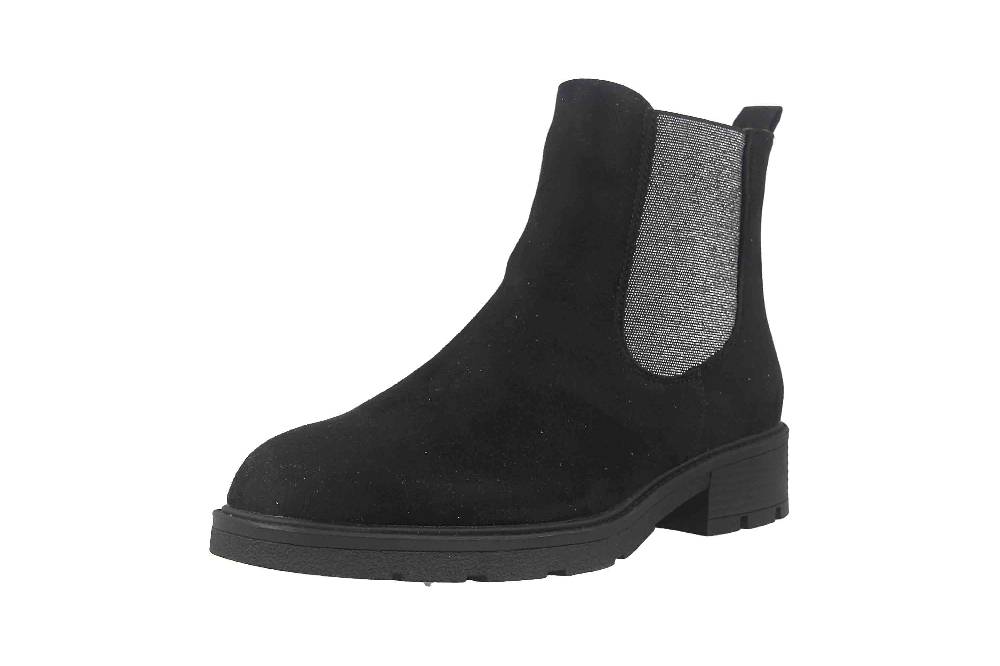 Fitters Footwear Stiefeletten In Übergrößen Schwarz 2237210 Mena Black Große Damenschuhe