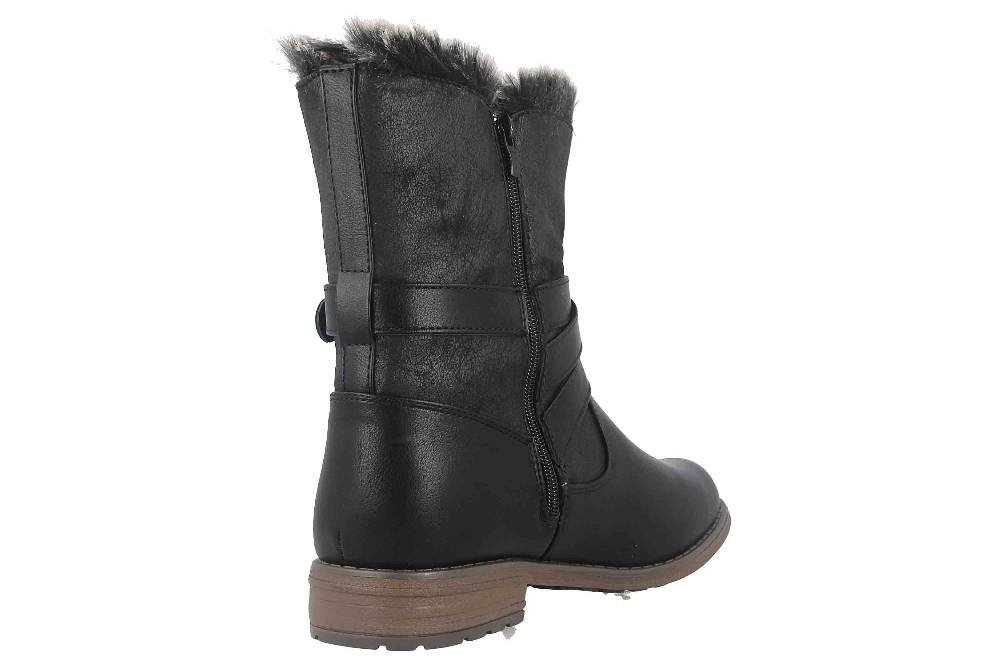 Fitters Footwear Stiefeletten In Übergrößen Schwarz 2374202 Nicole Black Große Damenschuhe