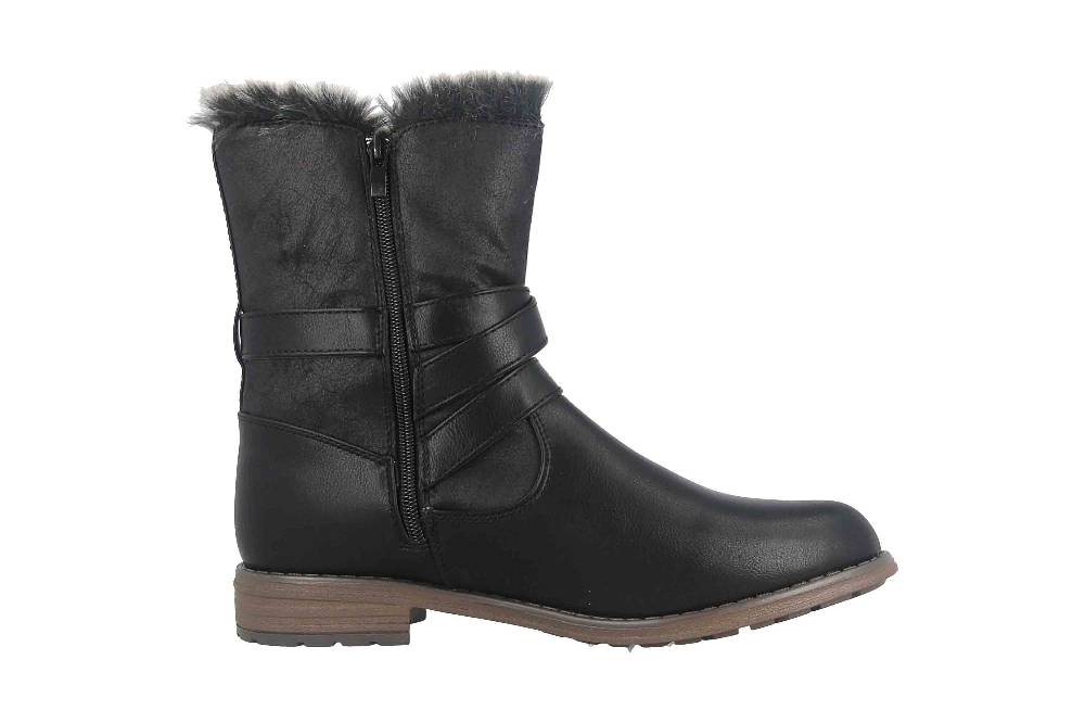 Fitters Footwear Stiefeletten In Übergrößen Schwarz 2374202 Nicole Black Große Damenschuhe