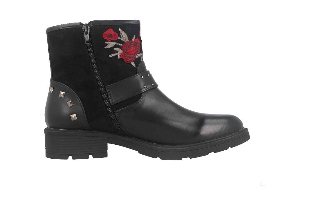 Fitters Footwear Tara Boots In Übergrößen Schwarz 2237240 Black Große Damenschuhe
