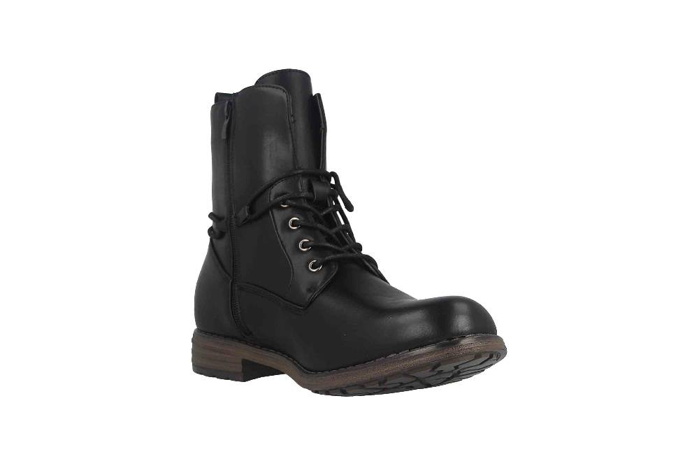Fitters Footwear Vera Stiefeletten In Übergrößen Schwarz 2.252323 Black Große Damenschuhe