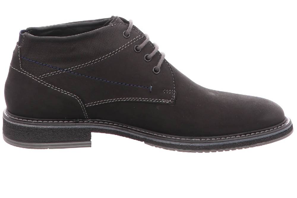 Fretz Men Andrew Boots In Übergrößen Schwarz 6916.8116-51 Große Herrenschuhe