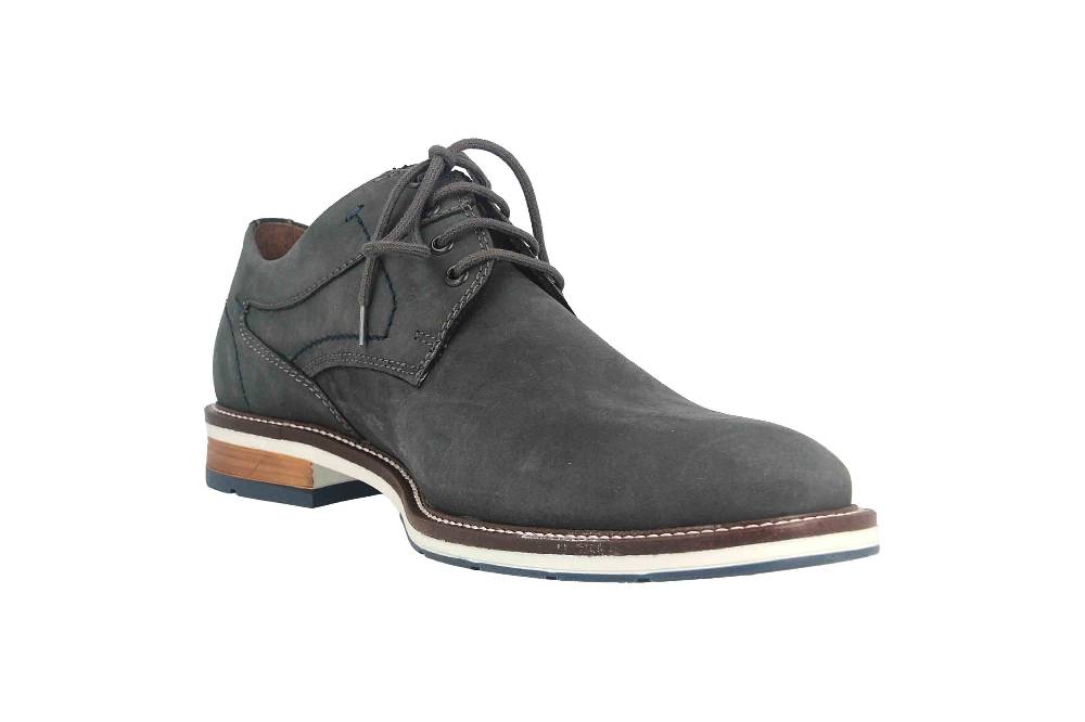 Fretz Men Andrew Halbschuhe In Übergrößen Blau 6951.4516-32 Große Herrenschuhe