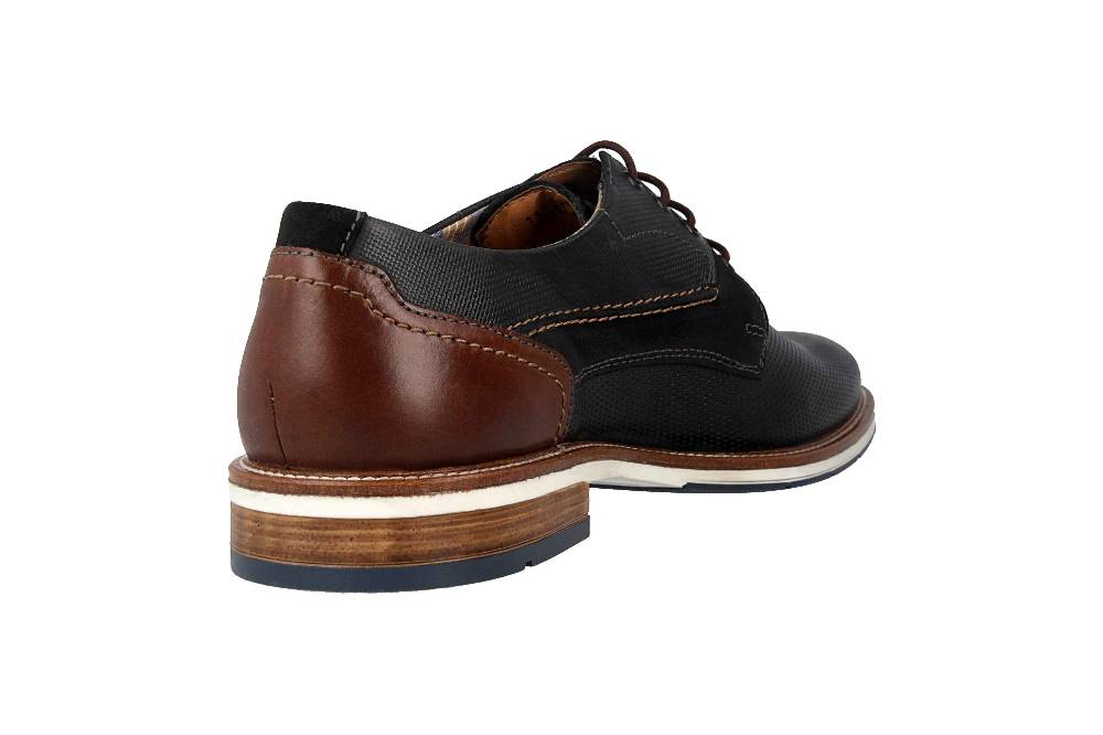 Fretz Men Andrew Halbschuhe In Übergrößen Blau 6930.4580-32-A Große Herrenschuhe