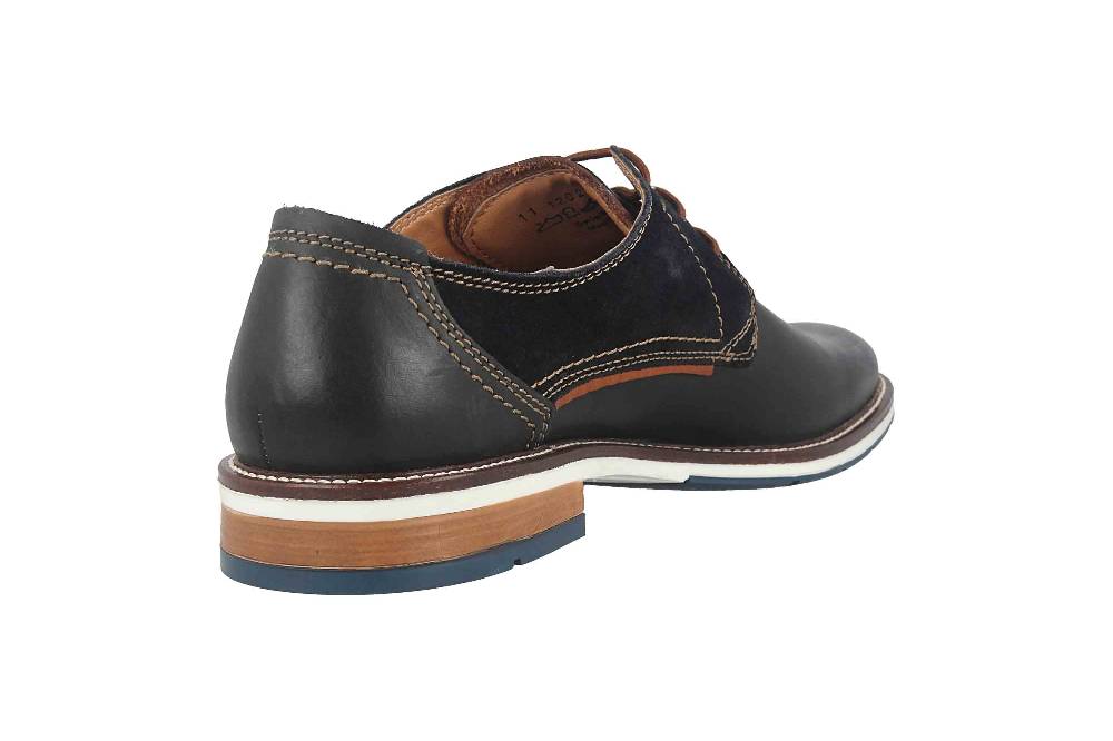 Fretz Men Andrew Halbschuhe In Übergrößen Blau 6980.4580-32 Große Herrenschuhe