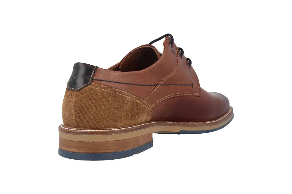 Fretz Men Andrew Halbschuhe In Übergrößen Braun 6962.4571-39 Große Herrenschuhe