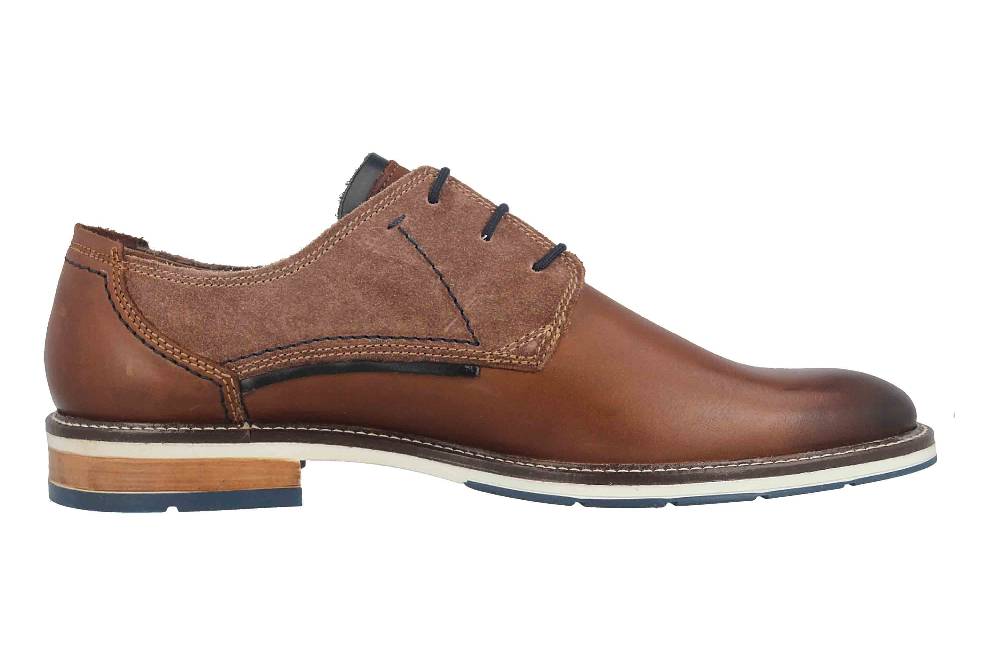 Fretz Men Andrew Halbschuhe In Übergrößen Braun 6980.4580-82 Große Herrenschuhe