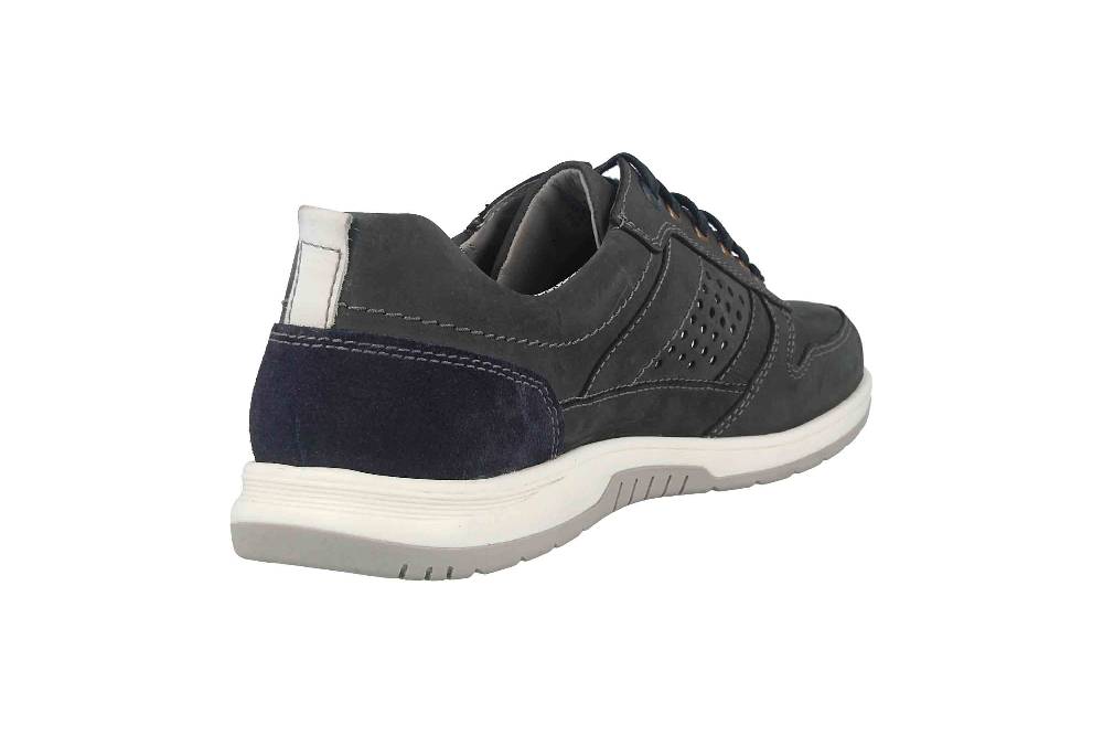 Fretz Men Arezzo Halbschuhe In Übergrößen Blau 4820.7616-32 Große Herrenschuhe