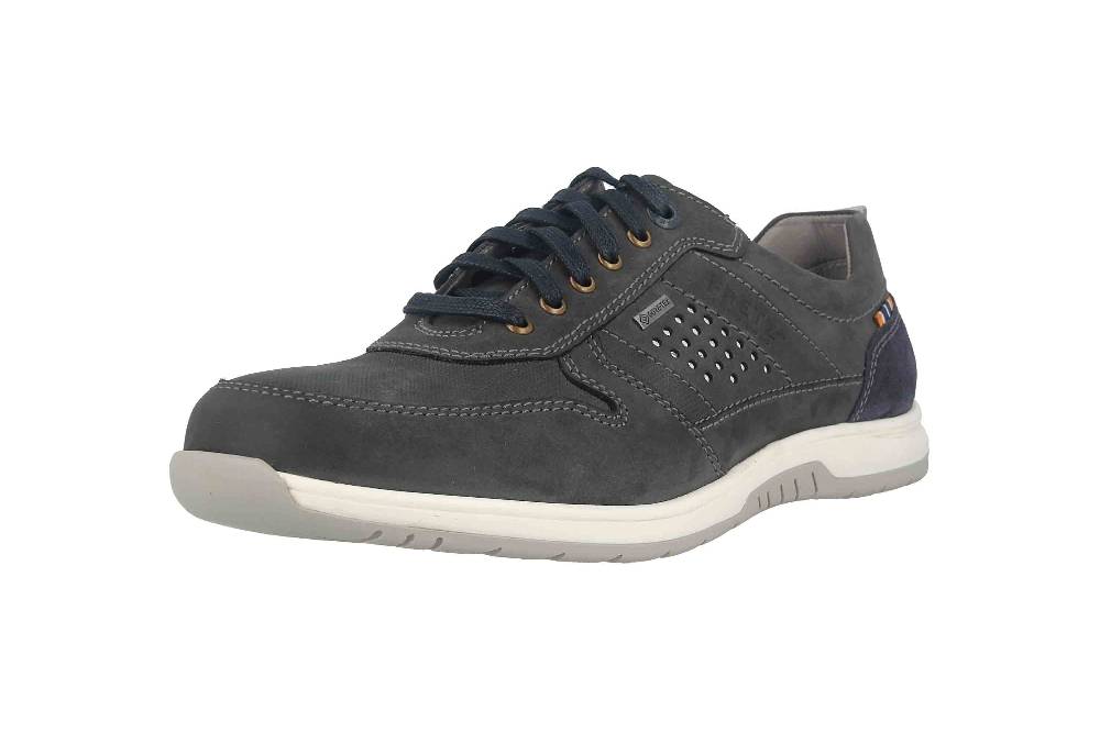 Fretz Men Arezzo Halbschuhe In Übergrößen Blau 4820.7616-32 Große Herrenschuhe