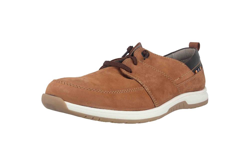 Fretz Men Arezzo Halbschuhe In Übergrößen Braun 4826.7677-82 Große Herrenschuhe