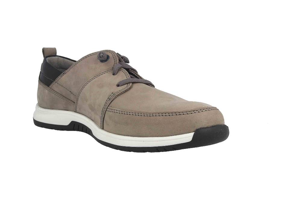 Fretz Men Arezzo Halbschuhe In Übergrößen Grau 4826.7677-96 Große Herrenschuhe