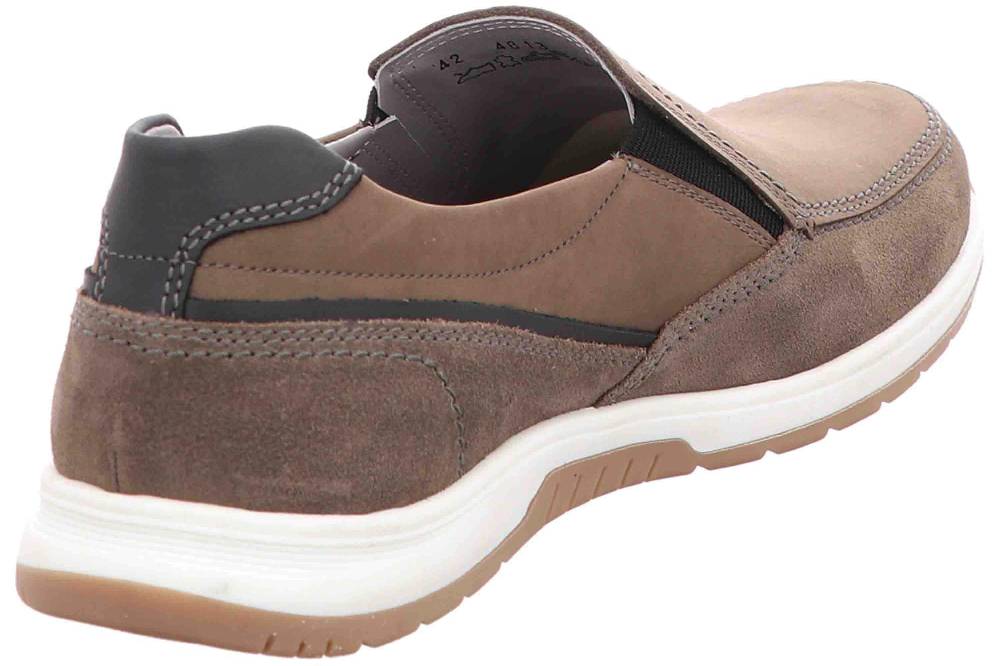 Fretz Men Arezzo Slipper In Übergrößen Braun 4813.7659-21 Große Herrenschuhe