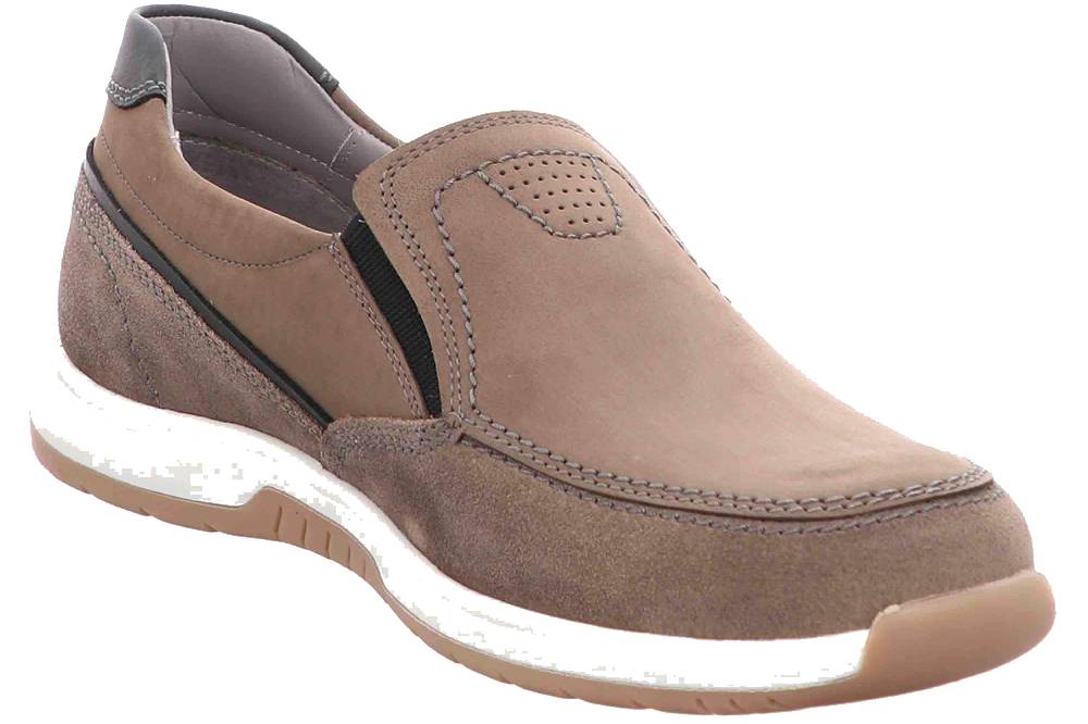 Fretz Men Arezzo Slipper In Übergrößen Braun 4813.7659-21 Große Herrenschuhe
