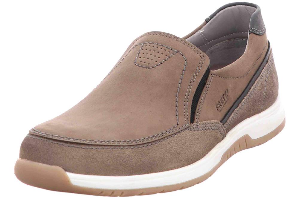 Fretz Men Arezzo Slipper In Übergrößen Braun 4813.7659-21 Große Herrenschuhe