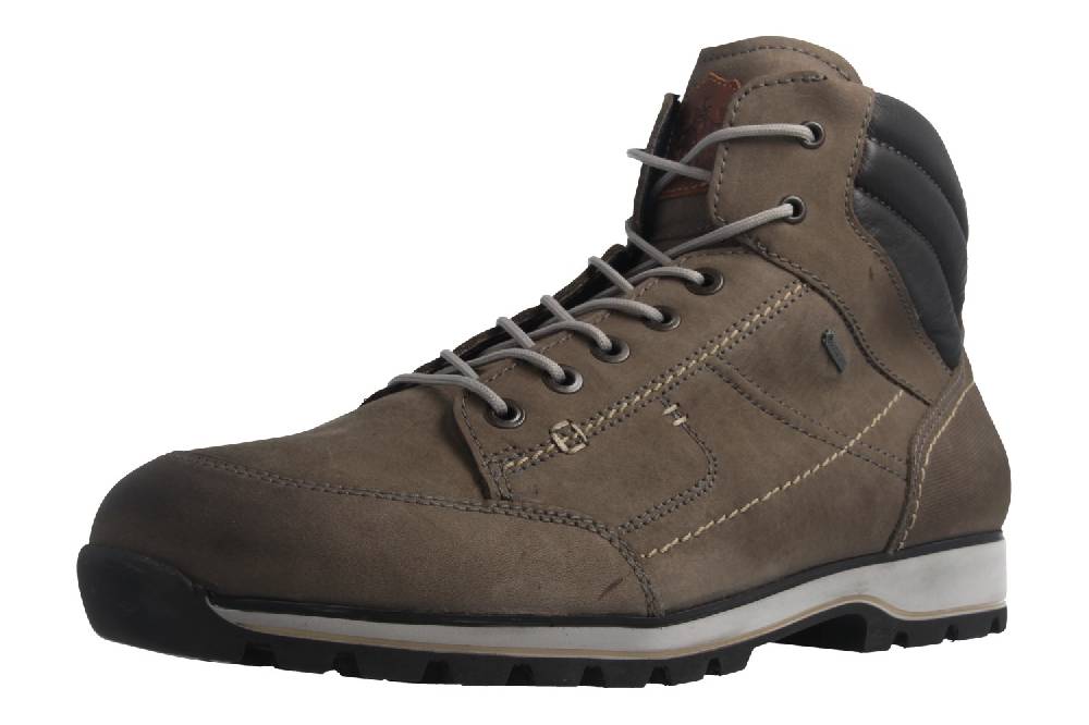 Fretz Men Boots In Übergrößen Grau 3122.6516-21 Große Herrenschuhe