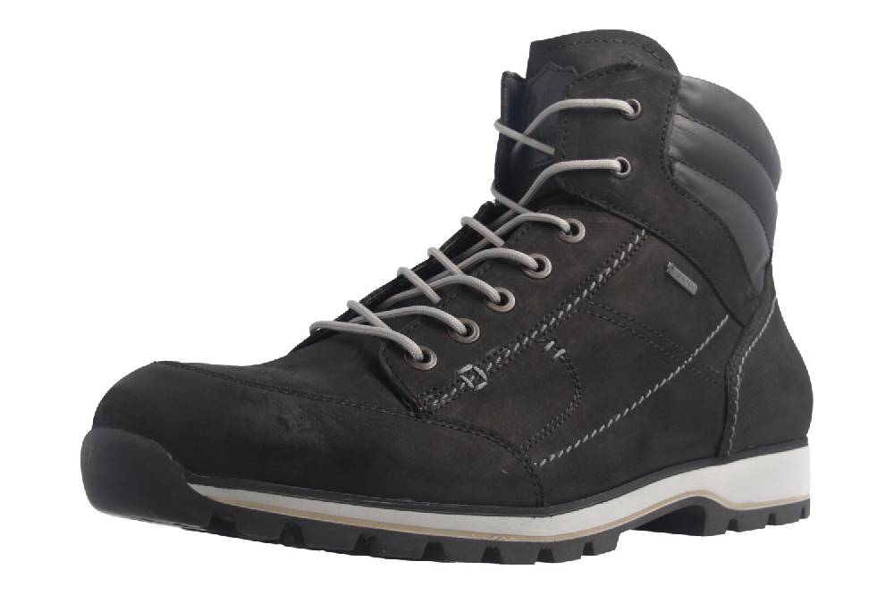 Fretz Men Boots In Übergrößen Schwarz 3122.6516-51 Große Herrenschuhe