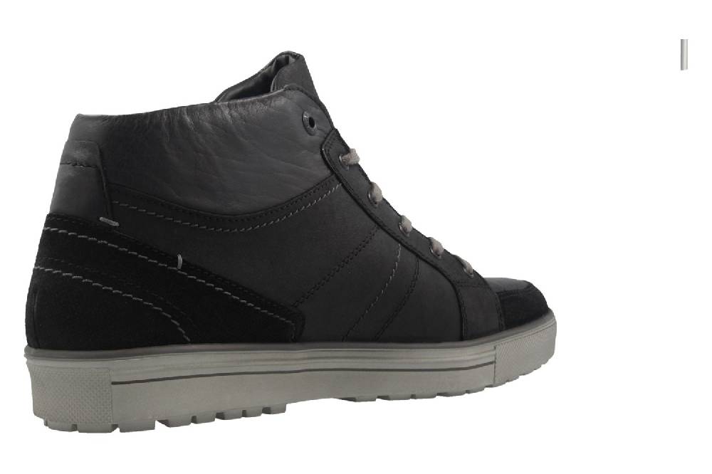 Fretz Men Boots In Übergrößen Schwarz 3712.6313-51 Große Herrenschuhe
