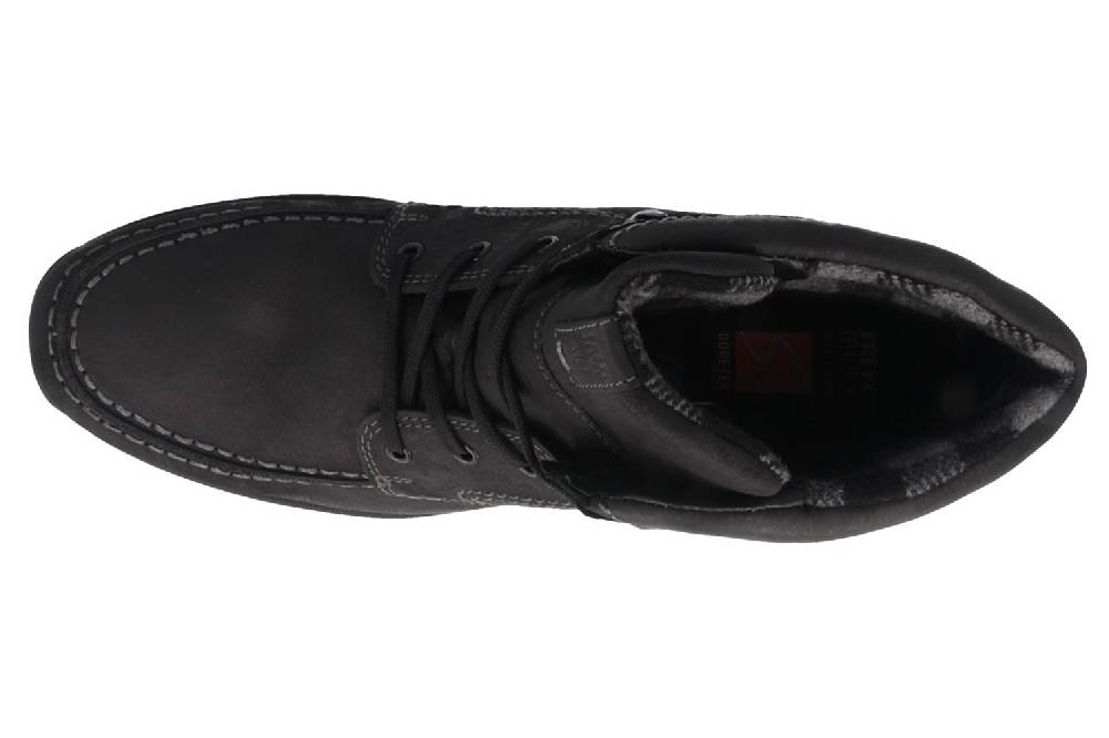 Fretz Men Boots In Übergrößen Schwarz 8315.5868-51 Große Herrenschuhe