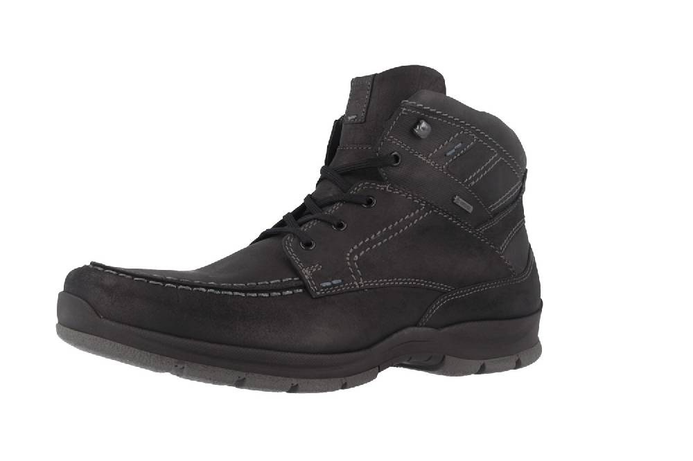 Fretz Men Boots in Übergrößen Schwarz 8315.5868-51 große Herrenschuhe