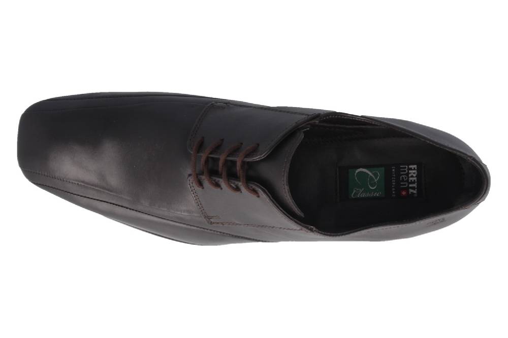 Fretz Men Business-Schuhe In Übergrößen Braun 1208.1729-38 Große Herrenschuhe