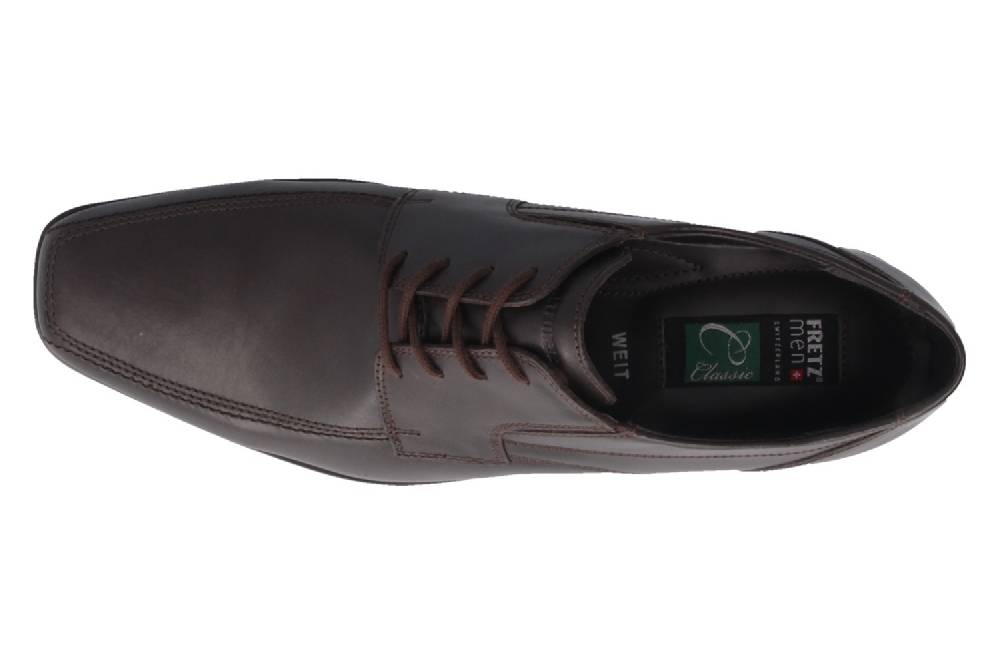 Fretz Men Business-Schuhe In Übergrößen Braun 1912.3362-38 Große Herrenschuhe