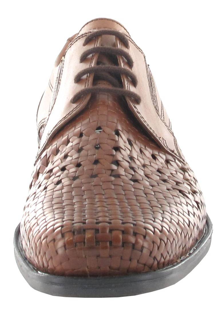 Fretz Men Businessschuhe In Übergrößen Braun 1916.3342-21 Große Herrenschuhe