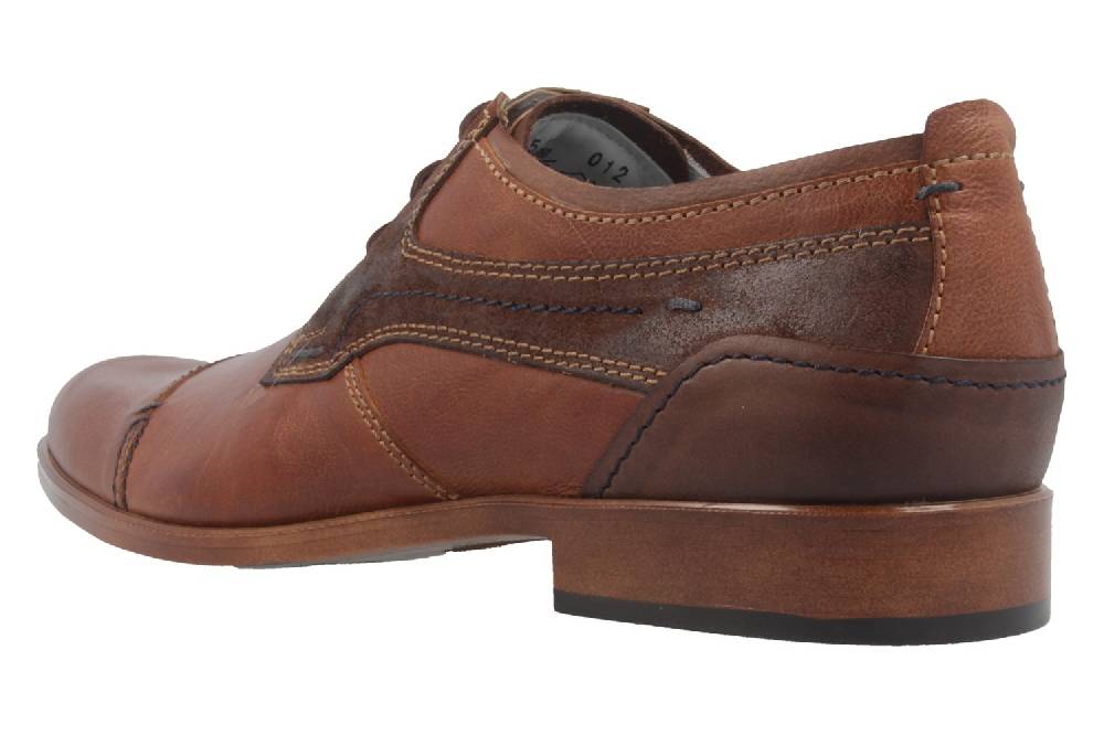 Fretz Men Businessschuhe In Übergrößen Braun 7152.1212-26 Große Herrenschuhe