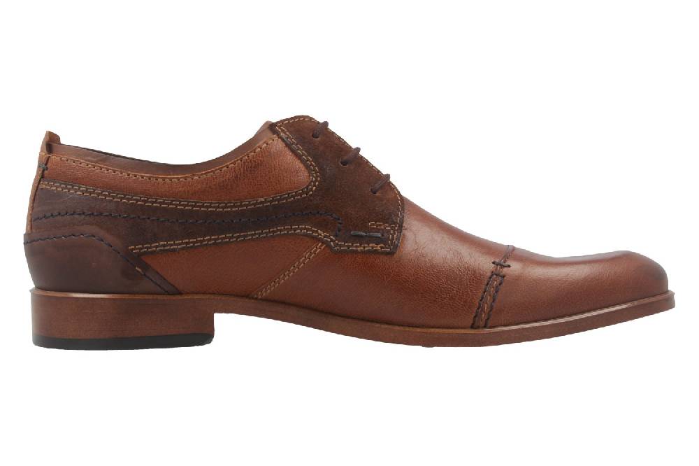 Fretz Men Businessschuhe In Übergrößen Braun 7152.1212-26 Große Herrenschuhe