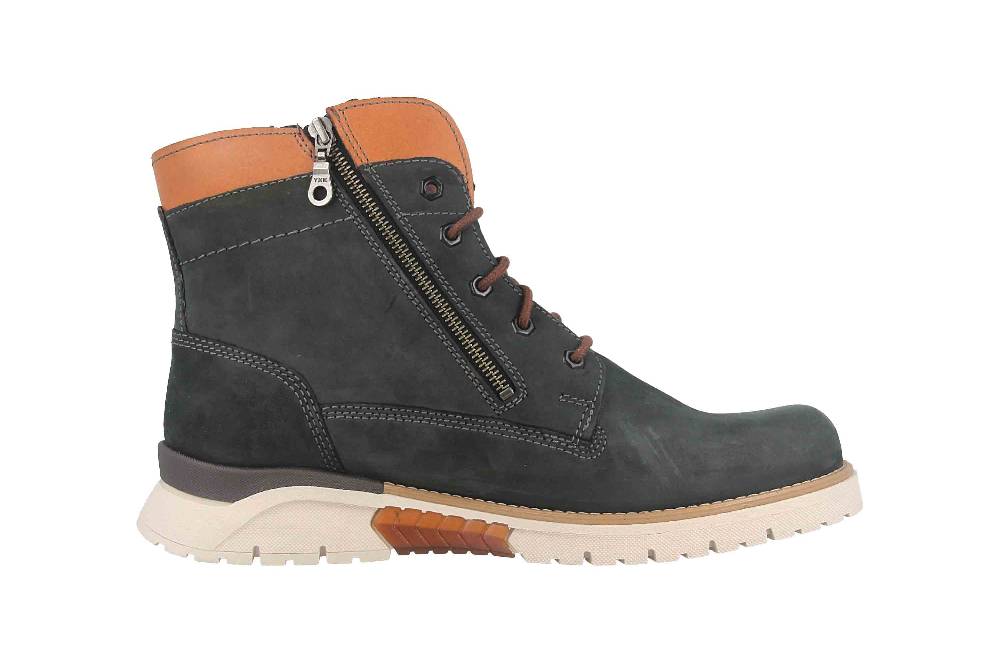 Fretz Men Cooper Boots In Übergrößen Blau 1326.1416-32 Große Herrenschuhe