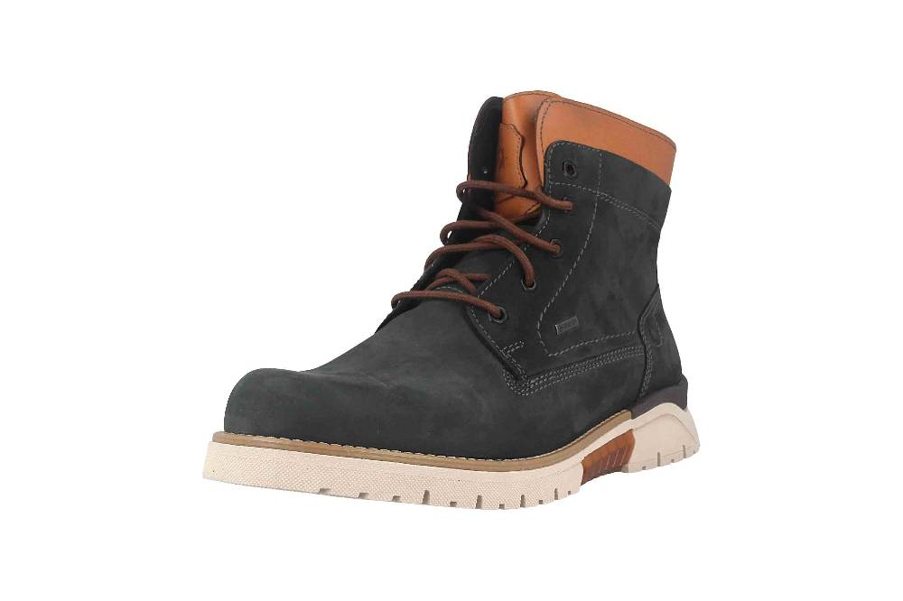 Fretz Men Cooper Boots In Übergrößen Blau 1326.1416-32 Große Herrenschuhe