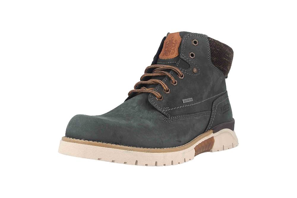 Fretz Men Cooper Boots In Übergrößen Blau 1328.1416-32 Große Herrenschuhe