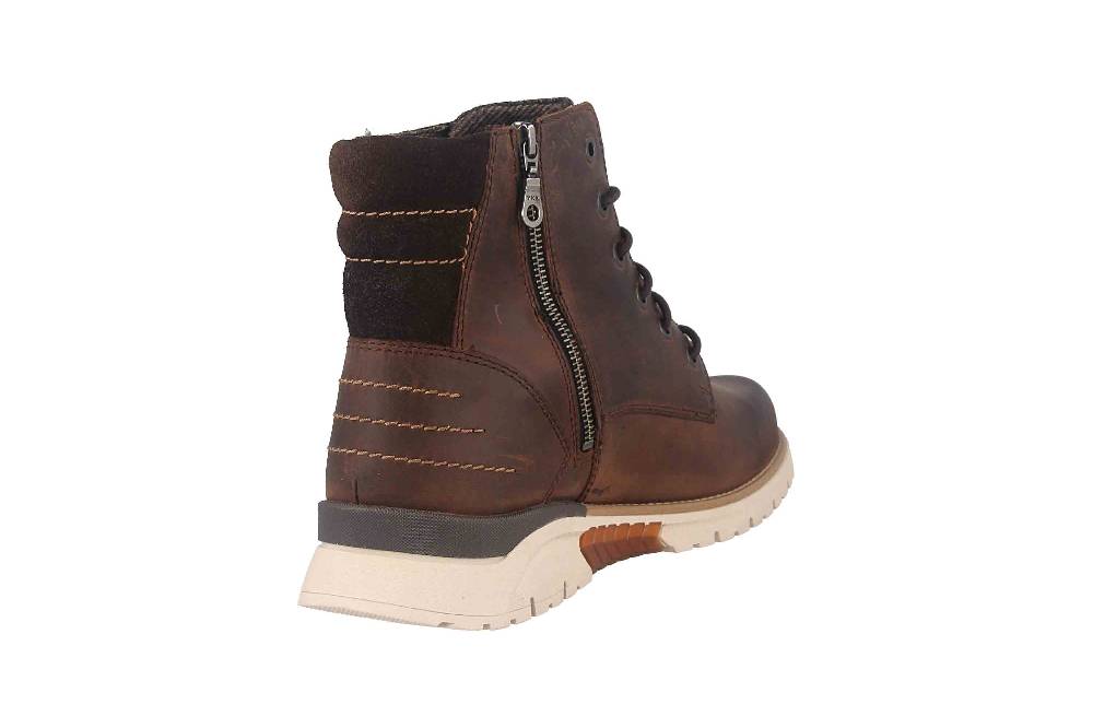 Fretz Men Cooper Boots In Übergrößen Braun 1324.1438-38 Große Herrenschuhe