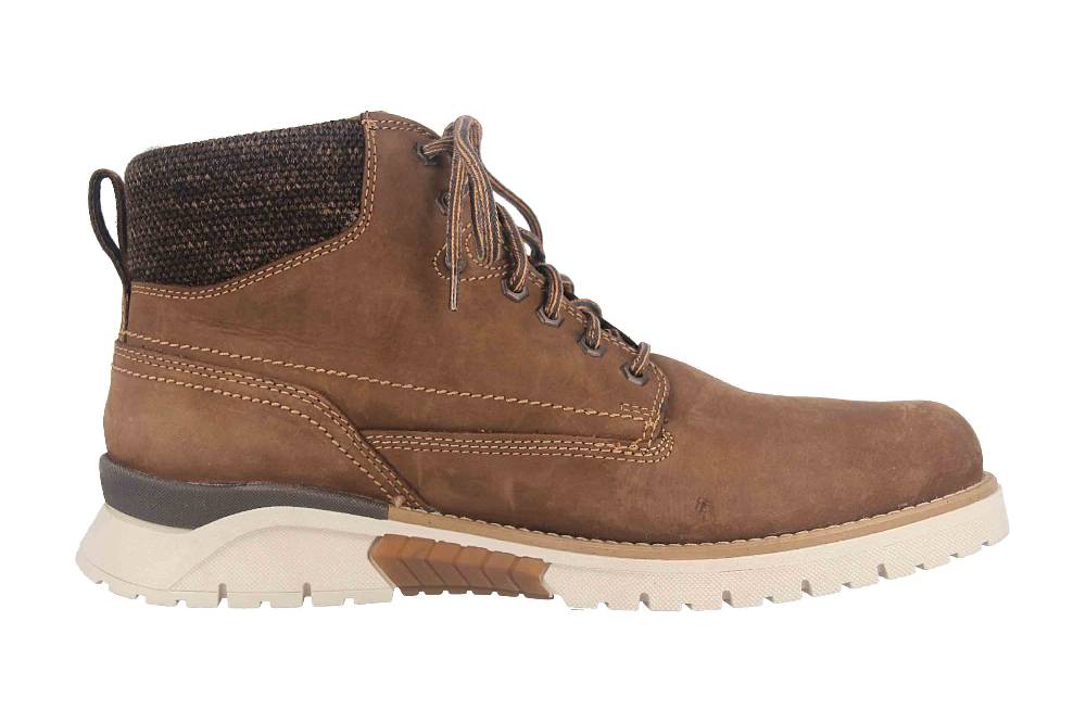 Fretz Men Cooper Boots In Übergrößen Braun 1327.1416-38 Große Herrenschuhe