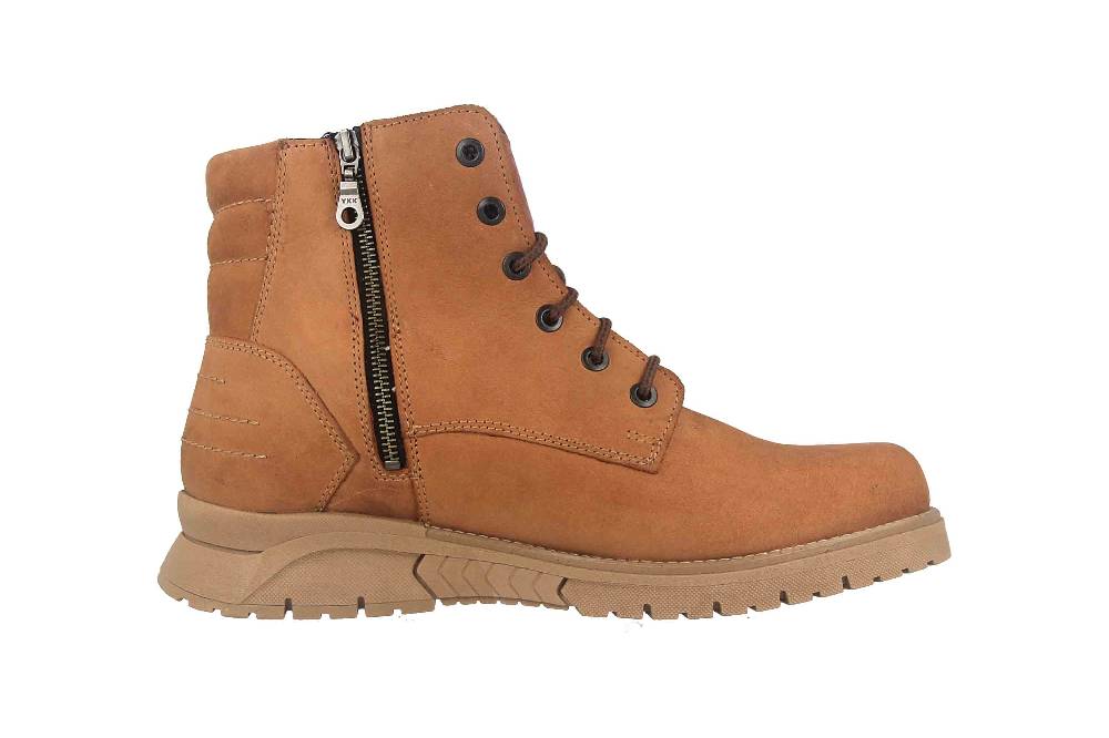 Fretz Men Cooper Boots In Übergrößen Braun 1334.1416-89 Große Herrenschuhe