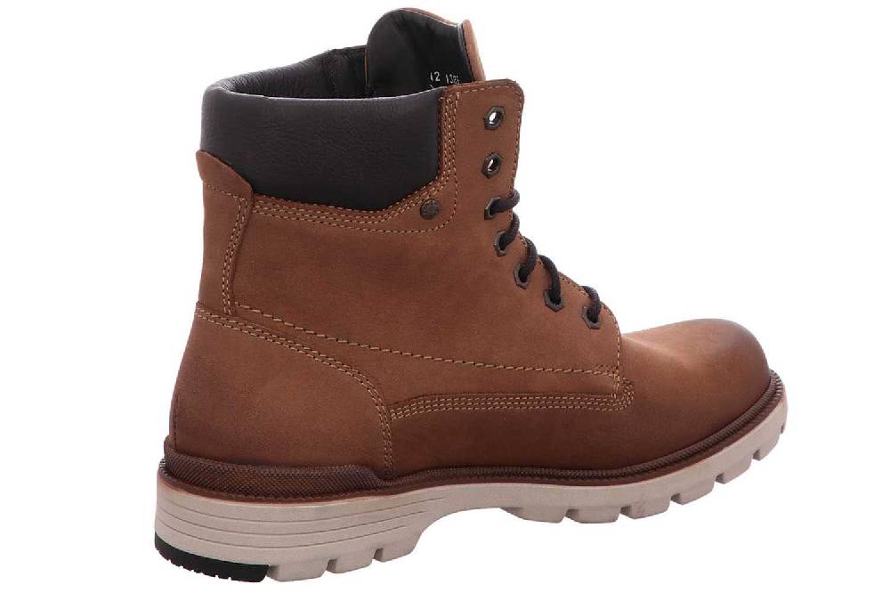 Fretz Men Cooper Boots In Übergrößen Braun 1385.3516-82 Große Herrenschuhe