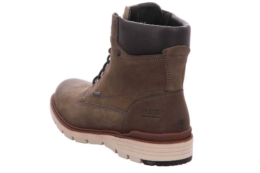 Fretz Men Cooper Boots In Übergrößen Braun 1385.3516-21 Große Herrenschuhe