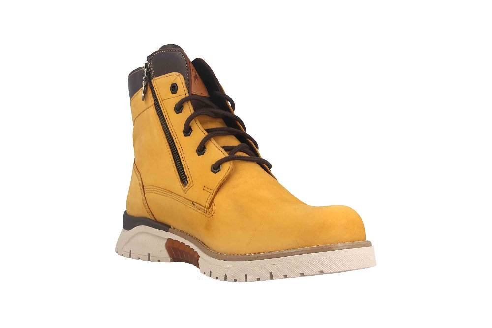 Fretz Men Cooper Boots In Übergrößen Gelb 1326.1416-45 Große Herrenschuhe