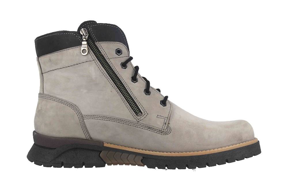 Fretz Men Cooper Boots In Übergrößen Grau 1326.1416-95 Große Herrenschuhe