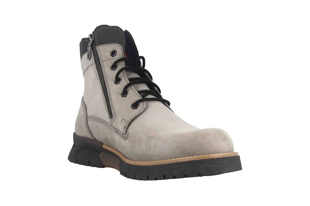 Fretz Men Cooper Boots In Übergrößen Grau 1326.1416-95 Große Herrenschuhe