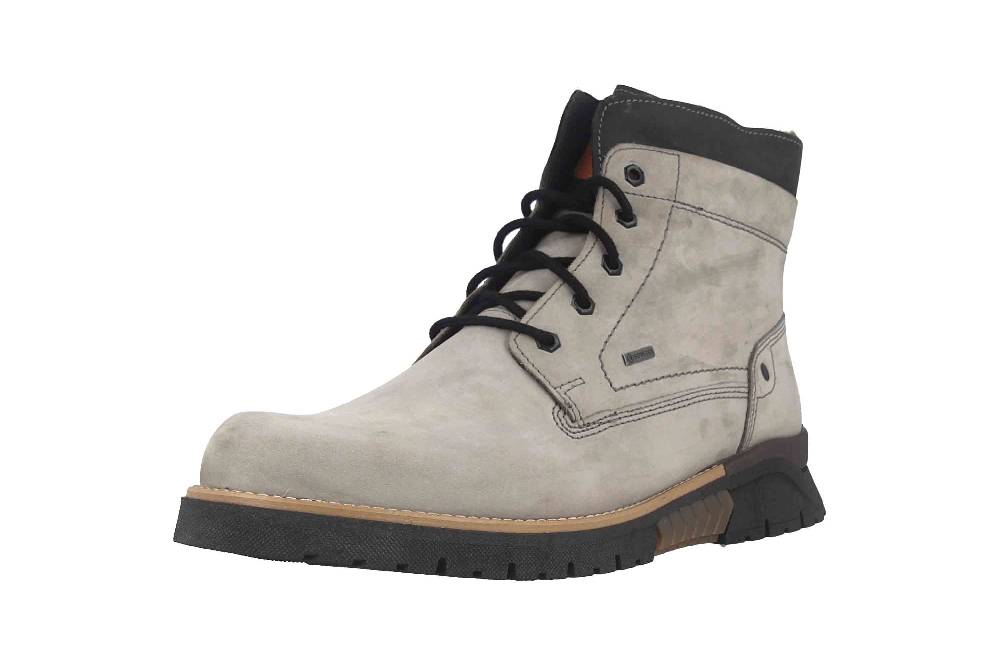 Fretz Men Cooper Boots In Übergrößen Grau 1326.1416-95 Große Herrenschuhe